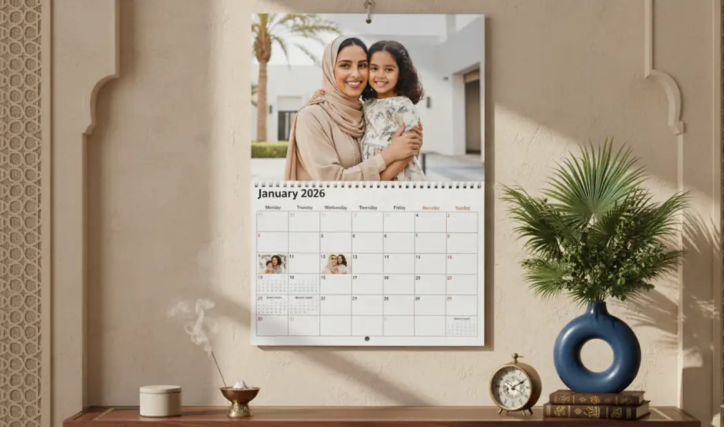 Personalised Wall Calendar